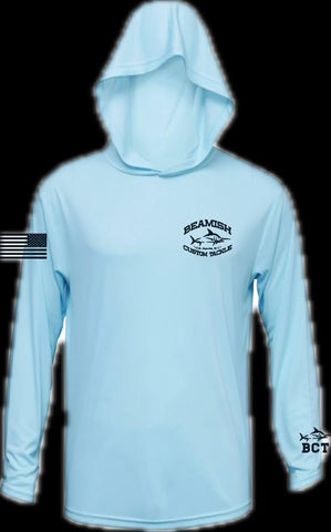 BCT Long Sleeve Hooded Solar/Performance Shirts *AVAILABLE IN 2 COLORS*